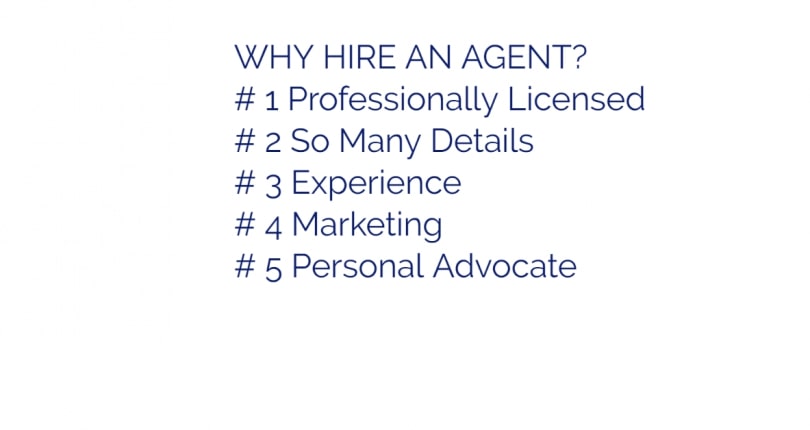 Why hire an agent