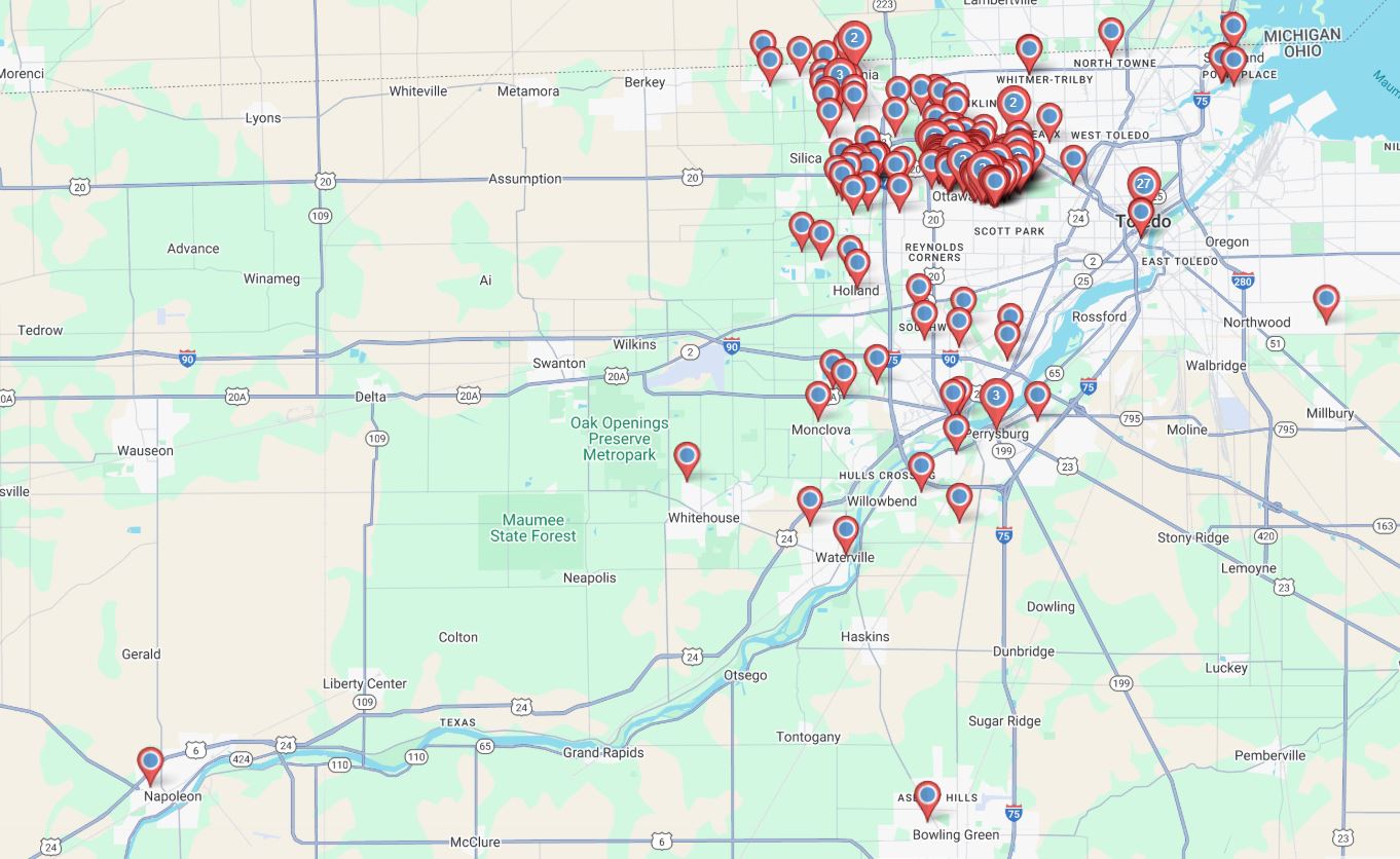 GT sales map capture